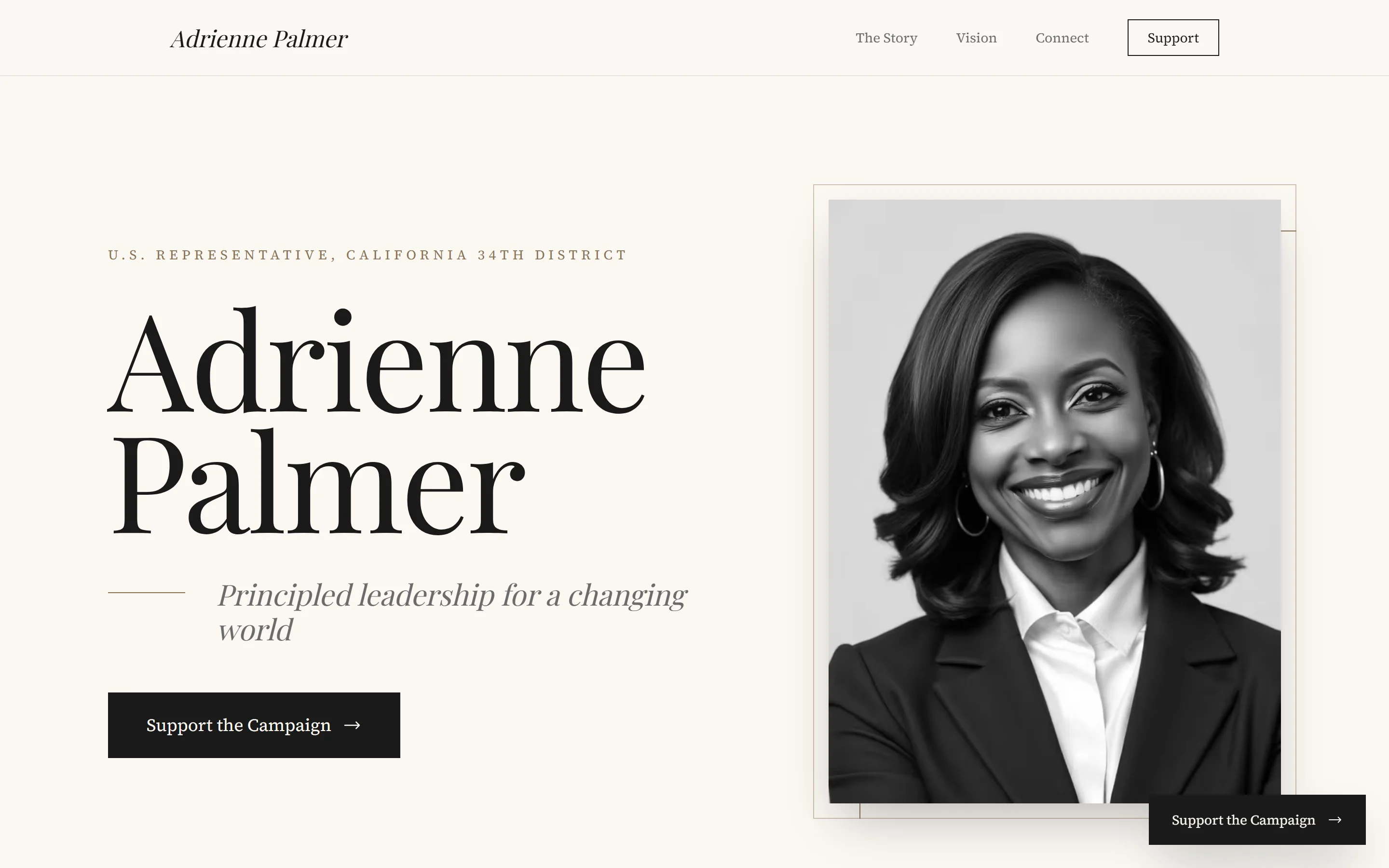 Editorial template preview